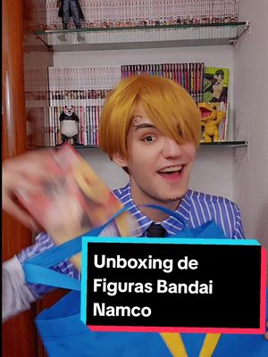 A post by @riskiardomarciano on TikTok caption: Como les dije: Si yo no soporté, ustedes menos. Acompañenme a ver el unboxing de esta PRECIOSA figura de @Bandai México que me compre en el HotSpot que tienen en las tiendas de WalMart hasta el 09 de Abril! Corranle PORQUE VUELAN! #bandainamco #sanji #sanjicosplay #figurasanime #Anime #bandaifigures #luffy 