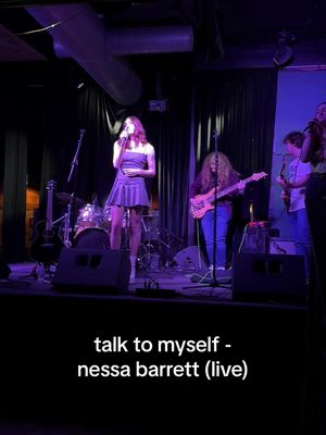 A post by @heyitzmaddiee on TikTok caption: from my show on 3/21 :) #singing #songwriter #nessabarrett 