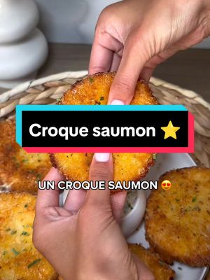 A post by @recettes.faciles.du.net on TikTok caption: CROQUE SAUMON de @ON MANGE QUOI ? 😋   Ingrédients: 👉 Pain de mie 👉 Saumon en tranches 👉 Tostinettes pour croque-monsieur 👉 Fromage râpé 👉 Crème fraîche 👉 Œuf 👉 Lait 👉 Chapelure #Ramadan #recetteramadan #halal #recettehalal #recettefacile #recetterapide #croquemonsieur #saumon #miam