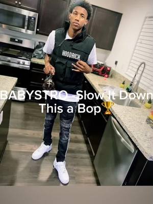 A post by @babystroo on TikTok caption: #CapCut BabyStro-Slow it down this a bop?🏆 #fyp #viral #upandcomingartist #tagsomeone #blowthisup #bop #like #comment #share 