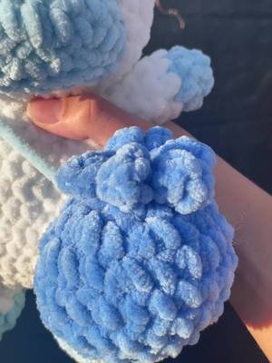 A post by @uusserr447 on TikTok caption: Blueberry Cow 🐮🫐 #plush #crochet #foryou #fyp #cow #blueberry #blue 