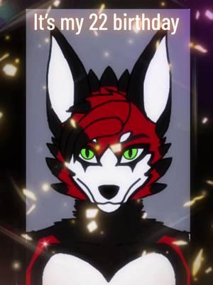 A post by @foxer_the_fox on TikTok caption: Its my birthday yall im officially turning 22 