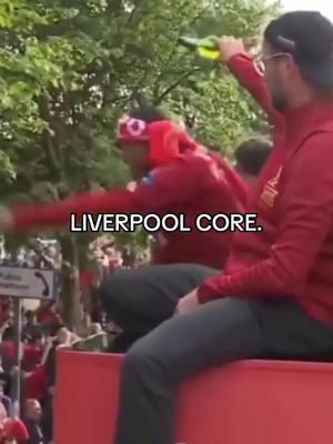 A post by @andyftbl4 on TikTok caption: Klopp pouring beer on Brewster 😂 #ynwa #core #memories #klopp #Liverpool #joelmatip #fyp 