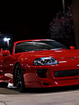 A post by @carphk.aep on TikTok caption: The red Supra 🤩 #4k #quality #car #edit #teamfx⚜️ #ae #🔥 #carsphk #viral #jdm #parati #fyp #mk4 #supra #toyotasupra #lentejas #supramk4 #trend 