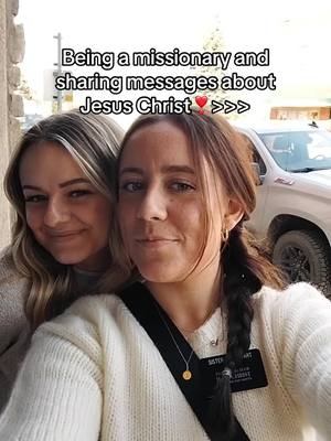 A post by @kesley.leroy on TikTok caption: We love to share messages about Jesus christ! We know Jesus loves each and everyone of us and wants us to be happy! 🍓🤍🌿