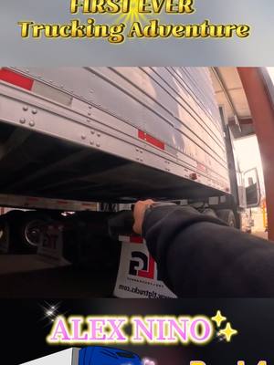 A post by @alexninotruckers on TikTok caption: I Took My Son on his FIRST EVER Trucking Part 1 #anino #alexnino #Vlog #viral