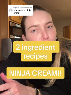 A post by @carolinecray on TikTok caption: Replying to @Spicy  We’re making ice cream with my NEW NINJA CREAMI!!! 🤭😍🤤 #mastcellactivationsyndrome #mcas #mastcellactivationdisorder #mcad #oatmealrecipes #elecare #elecareformula #ninja #ninjacreami #icecream #diyicecream #cooking 