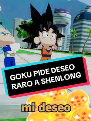 A post by @antorawvr on TikTok caption: Goku pide deseo raro a Shenlong xD . Voz Goku: @Zona Meme  Voz Gohan: @pajazuya #fyp #parati #goku #dragonball #dragonballz #goku #vrchat #meme #desmadre #gohan #parodia #metaverse #vegeta