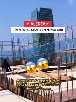 A post by @misael_melgar.23 on TikTok caption: Sismo sacude la ciudad de Nueva York, New Jersey, Baltimore y Washington D.C.