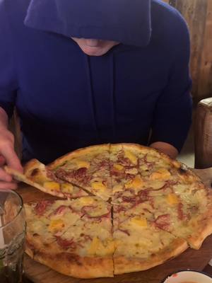 A post by @tillyramsay on TikTok caption: @Gordon Ramsay has been lying for years about his guilty pleasure…. 🍍🍕caught him red handed…. #pineapplepizza #fyp