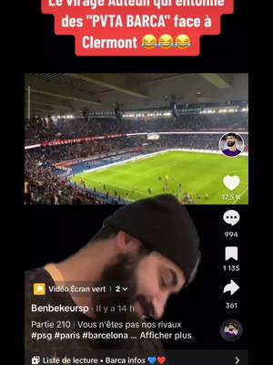 A post by @saydori2 on TikTok caption: Les Barcelonais de France vous ne serez jamais des Catalans sachez le #psg #barcelona 