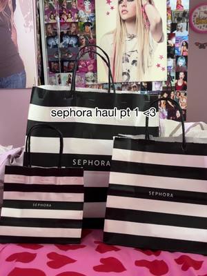 A post by @thedjsgirlfriend on TikTok caption: my fav time of year ! #sephora #sephorasale #makeup #BeautyTok #sephorahaul 