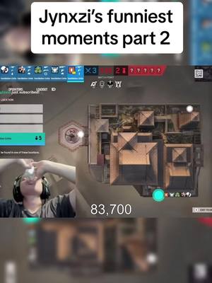 A post by @the.garmentz..lab on TikTok caption: Part 2 😂😂 #jynxzi #r6 #clips #twitch 