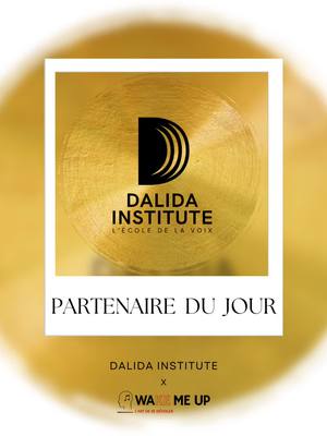 A post by @_wake_meup on TikTok caption: ✨🎤 Lundi = Partenaire du ShowTime 🎤✨ Voici notre premier partenaire du concours de chant et pas des moindres car le lauréat de la catégorie adulte remportera ✨ UN WEEK-END DÉCOUVERTE AU @dalidainstitute ✨ d’une valeur de 400€ ‼️ Qui sont-ils ? ⤵️ Le DALIDA INSTITUTE est la première école, créée et animée par des acteurs de l'Industrie Musicale, sélectionnant et préparant les talents les plus prometteurs aux métiers du chanteur. Unique en Europe, elle propose un enseignement innovant et personnalisé, accélérateur de carrière, avec des intervenants influents, acteurs de toute l’industrie musicale actuelle et émergente. Intégrer le DALIDA INSTITUTE c'est développer son talent, trouver son identité et son univers, libérer sa creativite pour en faire son métier  ou juste vivre sa passion et mieux se connaître. Les valeurs du DALIDA INSTITUTE : Identité, Créativité, Transmission, Travail, Performance et Succès. www.dalildainstitute.com  #partenaire #evenement #chant #artistes #showtime #wakemeup 