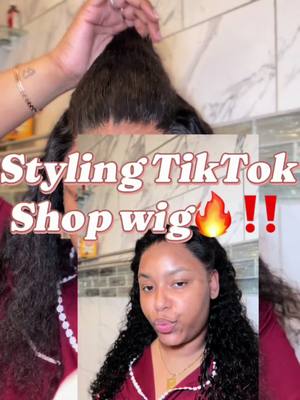 A post by @douglagyal101 on TikTok caption: #contentcreator #content #smallcontentcreator #wiginfluencer #wigtok #wigstyling 