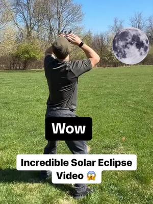 A post by @joeeecle on TikTok caption: #solareclipse #solareclipse2024 #fypシ #fyp #explore #اكسبلور #lol 