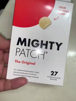 A post by @miranda_mariah on TikTok caption: AUNT NO WAY  10/10!!! #acne #trendingsong #mightypatch #fyp #heropatch #invisiblepimplepatch #skincare #lifesaver #acneproneskin 