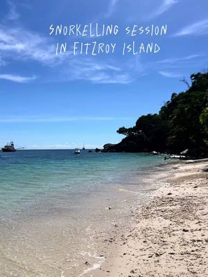 A post by @mae_mondin on TikTok caption: An experience I will never forget #CapCut #snorkelling #fitzroyisland #marinelife #australia 