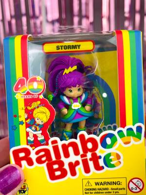 A post by @lilmisstoycollector on TikTok caption: Rainbow Brite 🩷 #rainbowbrite #toys #retro #kawaii #fyp