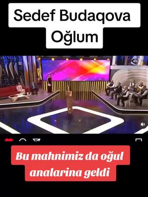 A post by @fazilaqasimova on TikTok caption: Yeni mahnimiz artiq Youtubede#fazilaqasimova #oglum #sedefbudaqova