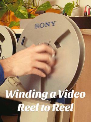 A post by @mrjackio on TikTok caption: Video Reel to Reel ASMR #asmr #retro #analog #vfx #grain #film #35mm #8mm #16mm #camera #vcr #vtr #betamax #umagic #sony 