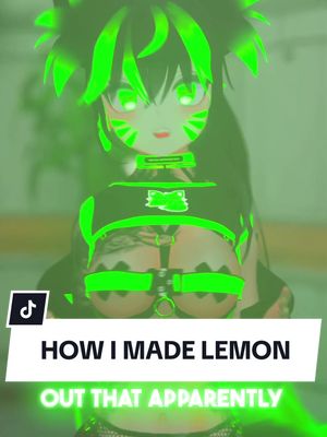 A post by @cuteashhx on TikTok caption: Just another day in the lab where i created @lemon!!🍋💕✨ 😈🍋🫡 #vrchat #memes #vrchatcommunity #vrchatgirl #vrchatavatar #vr #vrc #anime #animegirl #femalevtuber #girlvtuber #meme #cuteashhx #fox #foxgirl 