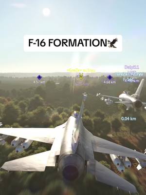 A post by @corsaroman on TikTok caption: F-16 Trio #fyp #gaming #warthunder #warthunderaviation #warthundervideo @su1ryu @TheCodMineMan 