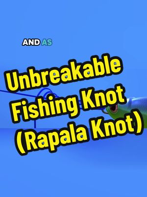 A post by @_ctrfishing on TikTok caption: Unbreakble fishing knot, Rapala knot, how to tie the rapala loop knot. How to tie loop knot, Strongest fishing knot to use for a lure. Easiest fishing knots, fishing knots two lines, best knot for fly fishing. Best leadcore fishing knot, the best fishing knot. Best and easiest fishing knot, best fishing line knot #fishingknots #fishingknot #fishingtips #CapCut 