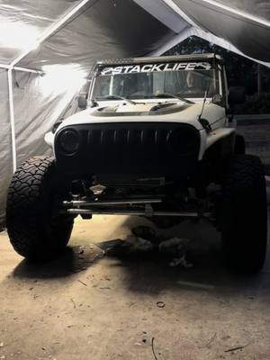 A post by @snowstorm_jku on TikTok caption: Welp it finally had a test drive. I may have forgot to bolt my taillight back in 🤣