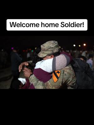 A post by @stephaniem.1826 on TikTok caption: #Homecoming #military #militaryhomecoming #welcomeback 