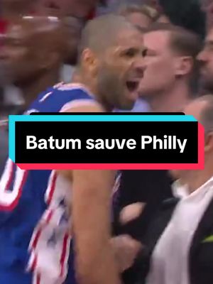 A post by @jumpballfr on TikTok caption: Cette affiche New York Philadelphie en playoffs 🤩❤️ #NBA #basketball #nicolasbatum 