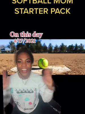 A post by @erinjoneswesley on TikTok caption: #onthisday a throwback post that TikTok wanted me to remember! #softball 