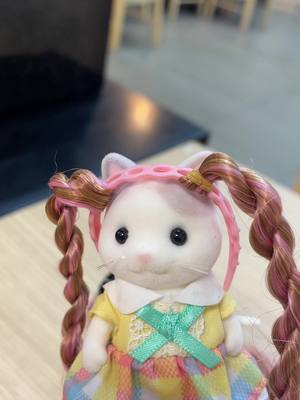 A post by @magicspells777 on TikTok caption: matilda version ternurin #matilda #ternurin #sylvanianfamilies #calicocritters #ternurines 