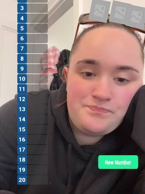 A post by @wakefieldfamily on TikTok caption: Part 2 of trying to conplete the 20 number challenge, so close! Will i do it in part 3? 🤞🏻😁 #20numberchallenge #games #challenge #fyp 