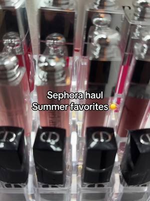 A post by @cindymx_ on TikTok caption: Sephora summer favorites 2024🩷 #fyp #sephorahaul #sephorasale #pinterest #fypp #itgurl #foryoupage 