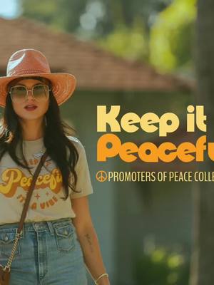 A post by @lanaparrilla on TikTok caption: PROMOTERS OF PEACE COLLECTION ✌️  JUST DROPPED  Join me in this #KEEPITREGAL PEACE  INITIATIVE!  Check out new drip here 💥 https://keepitregal.com/  #keepitregal #fashion #merch #lanaparrilla #promotersofpeace  #Love #worldpeace ☮️🌏❤️ #420 #fyp 