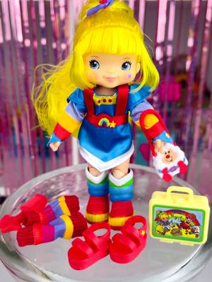 A post by @lilmisstoycollector on TikTok caption: Rainbow Brite!  . #rainbowbrite #toys #fyp #unboxing 