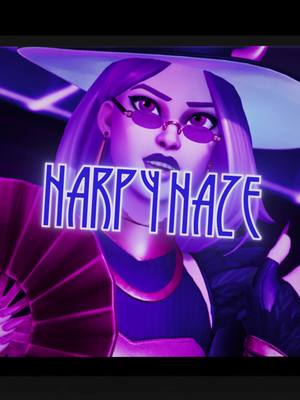 A post by @starmessi777 on TikTok caption: Harpy Haze 🩷🙂‍↕️II Follow @goldensquadfn  #Fortnite #Edit #Fyp #Viral #harpyhaze #goldensquad #starmessi777_ II ib: @rocarlos_