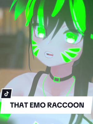 A post by @cuteashhx on TikTok caption: the emos raccoons are always listening 🙃😅 (ft. @Veil The Raccoon ) #moplikesfeet #vrchat #vrchatcommunity #vrchatgirl #vrchatavatar #alltimelow #atl #vr #vrc #anime #animegirl #femalevtuber #girlvtuber #meme #cuteashhx #fox #foxgirl 