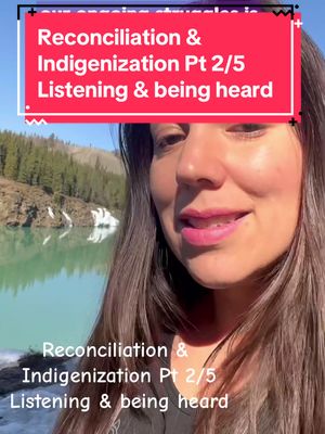 A post by @auntyjocey on TikTok caption: #reconciliation #indigenous #ally #decolonize 