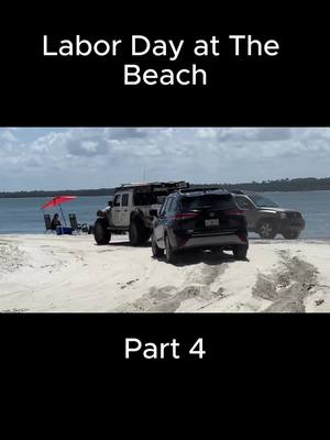 A post by @offroad_recovery_1 on TikTok caption: Labor Day at the Beach #car #recovery #offroad #jeep #fyp 