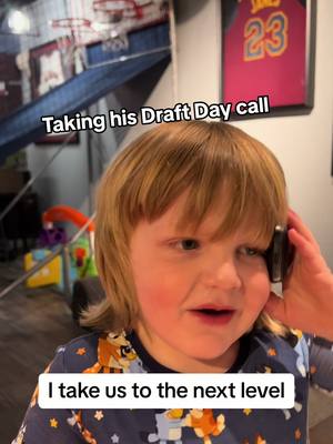 A post by @1dude2doodles on TikTok caption: Big News! Going 14th overall in the 2024 National Toddler League Draft. #nfldraft2024 #nfldraft 