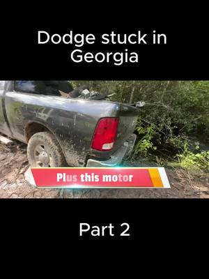 A post by @offroad_recovery_1 on TikTok caption: Dodge stuck in Georgia #fyp #jeep #offroad #recovery #car 