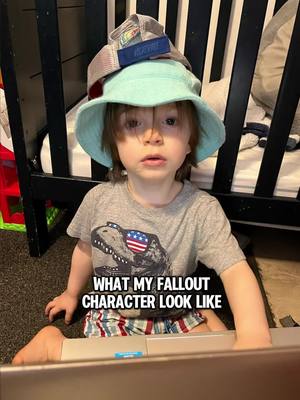 A post by @kaylisizemore on TikTok caption: Had to do my son🤣🥰 #foryoupage #CapCut #foryou #fallout 