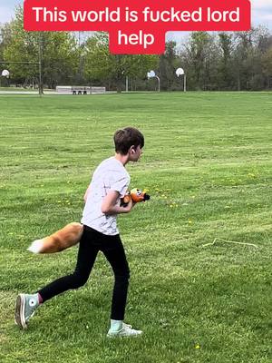 A post by @bradyjv138 on TikTok caption: #fyp #furry #fucked #wtf #fox  This world is fucked up #lord 