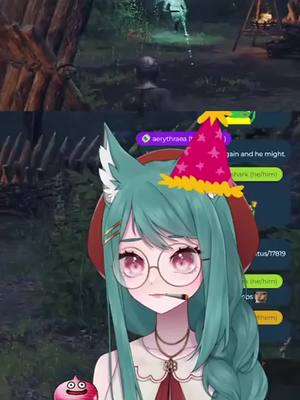 A post by @cloverinari on TikTok caption: the scariest elden ring jump scare #vtuber #eldenring