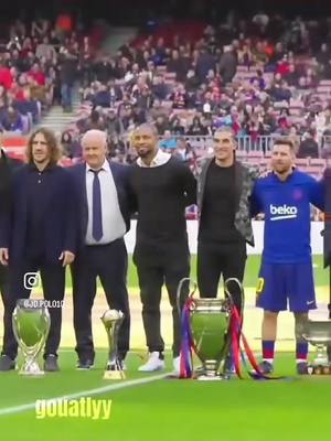 A post by @timbers_polo1 on TikTok caption: 6 jugadores del barca, 6 titulos #barca #messi 