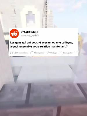 A post by @france_reddit on TikTok caption: Les gens qui ont couché avec un ou une collègue, à quoi ressemble votre relation maintenant ? #redditfr #histoirereddit #question #travail