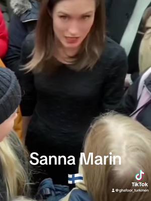 A post by @ghafoor_turkmen on TikTok caption: #sanna #sannamarin #helsinki #viral 