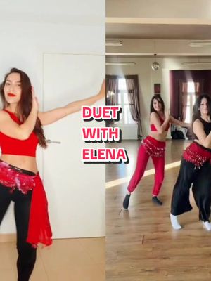 A post by @paulabellydina on TikTok caption: #dúo con @elena_pasa #bellydance #bellydancers #danzadelvientre #dancadoventre #danzaarabe #raqssharqi #lovebellydancing #aprendedanzadelvientre 